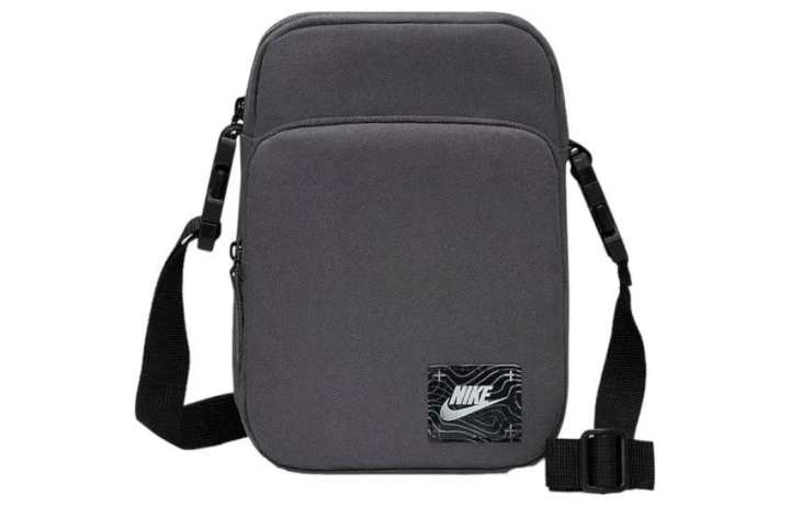 Nike Nike Heritage Polyester Shoulder Bag, Crossbody Bag Men's Gray
