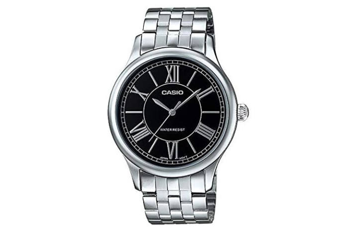CASIO CASIO Men Standard Series Black Watch MTP-E113D-1A