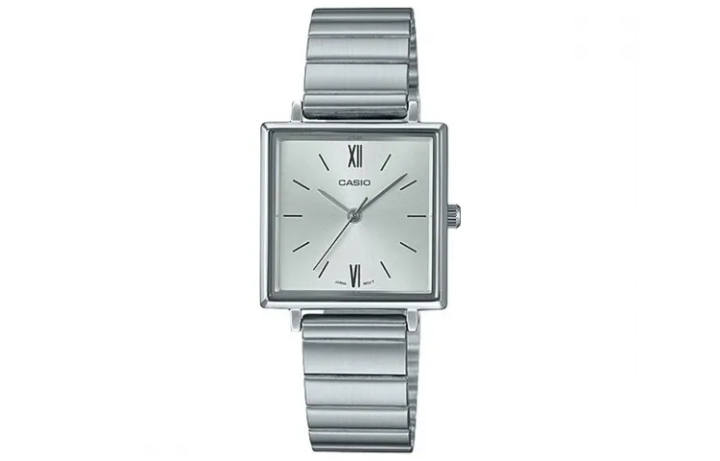 CASIO CASIO Women's Standard Series Silver Watch LTP-E155D-7B