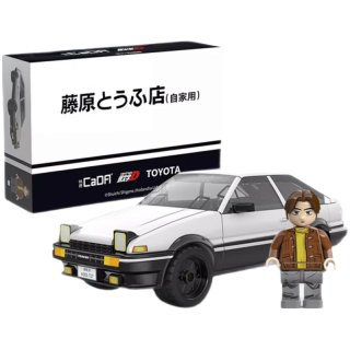 CADA Toyota AE86 Trueno, Takaaki Fujiwara Building Blocks 0 300pcs C55018