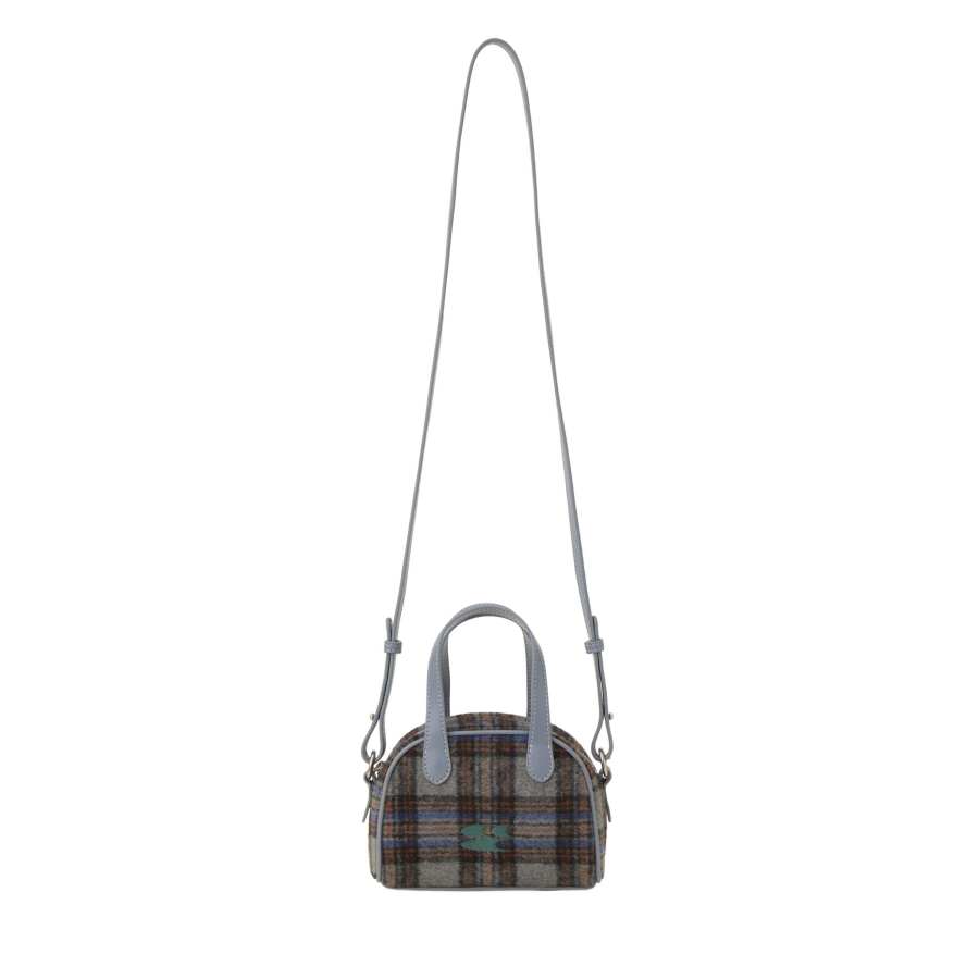 Crying Center Pu Shoulder Bag, Crossbody Bag, Handbag Large Unisex Blue Gray