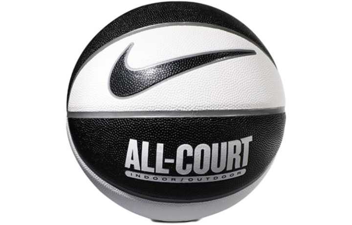 Nike Nike Pu Basketball Black White Size 7 Training Unisex