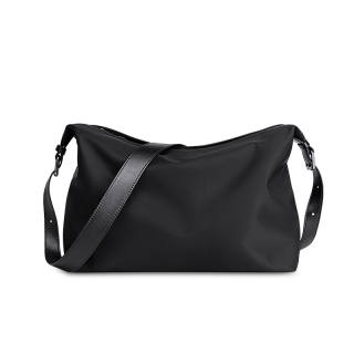 BJIAX Nylon Crossbody Bag, Shoulder Bag Regular Unisex Black