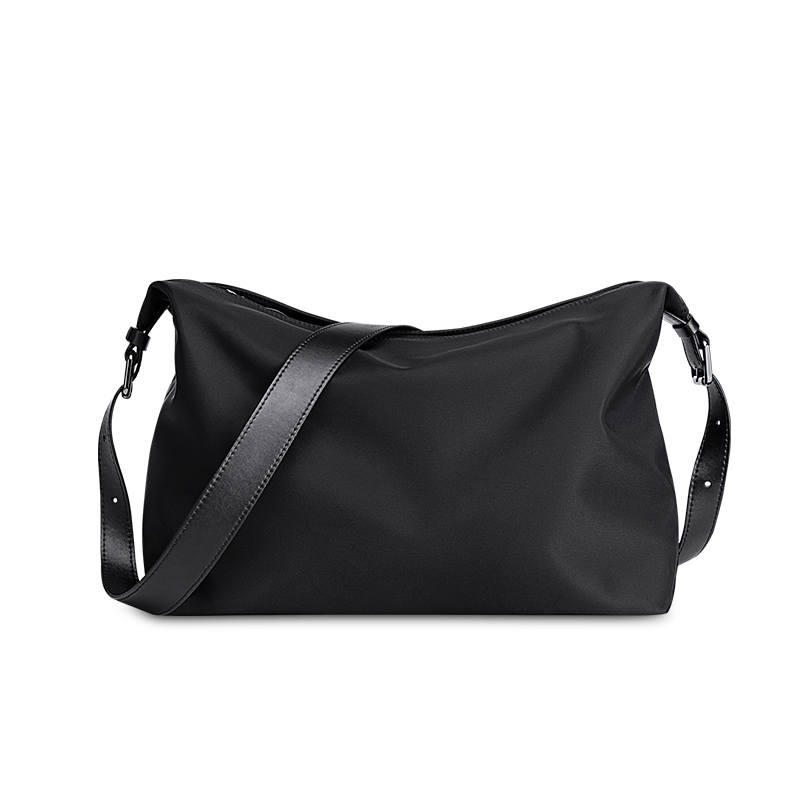 BJIAX Nylon Crossbody Bag, Shoulder Bag Regular Unisex Black