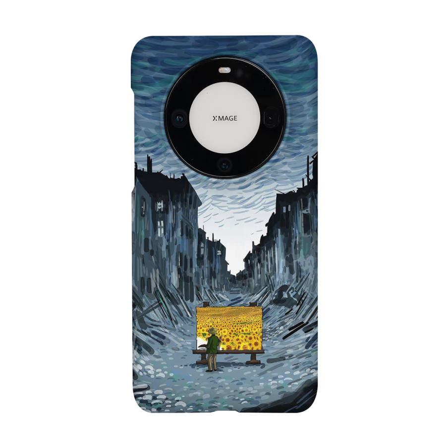 Keshami PC Material Lightweight Hard Shell, City Art Phone Cases