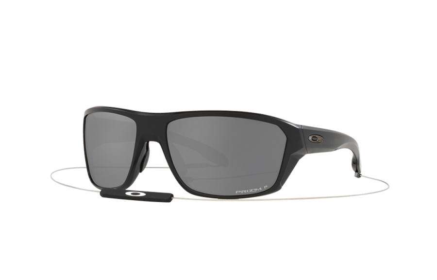 Oakley Oakley Injection Molded Irregular Shape Sunglasses Men's Black