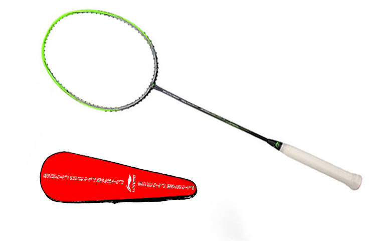 Li-Ning Li Ning Wind Blade 300C Badminton Rackets Entry level Unisex Gray Green