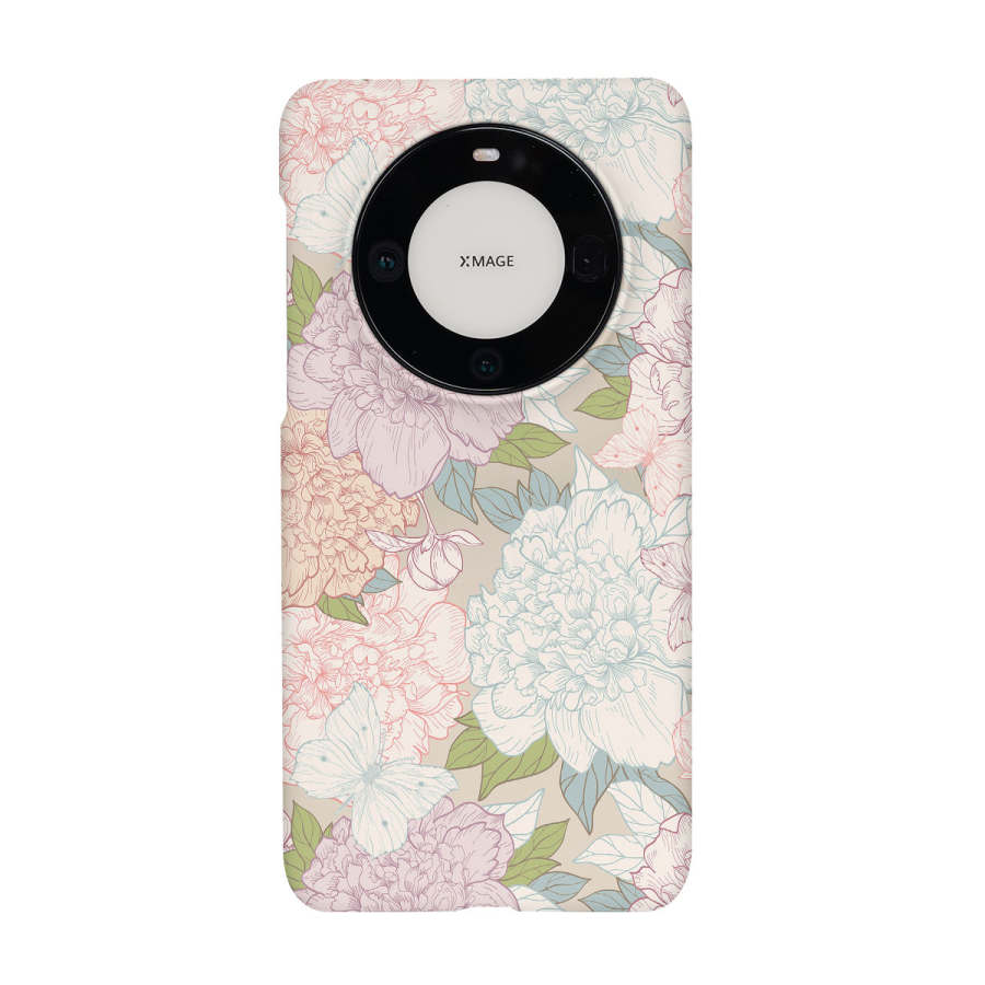 Keshami Keshami PC Material Lightweight Hard Shell Multicolor Large Floral Phone Cases