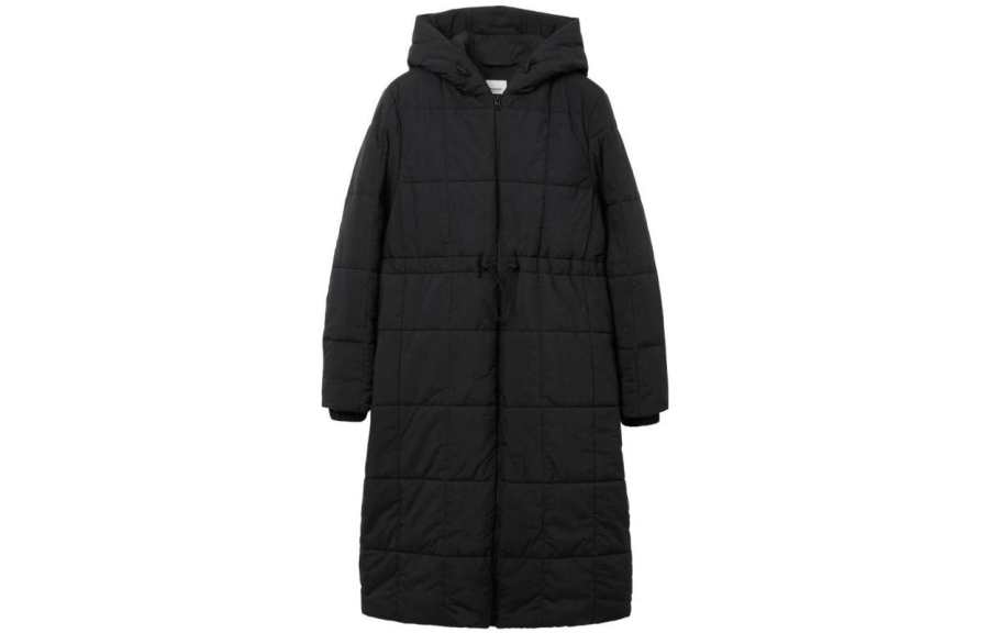 Burberry Quilted Hooded Long sleeve Coat