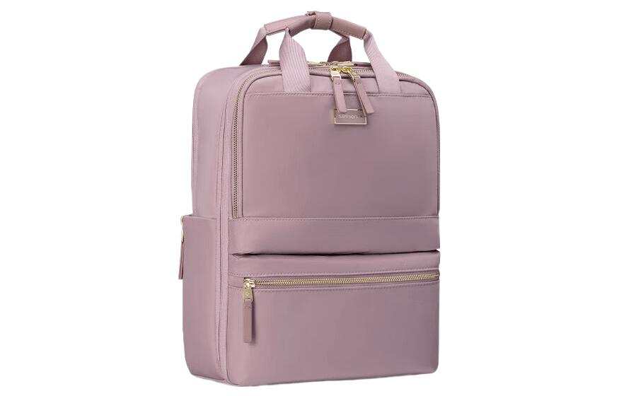 SAMSONITE AQUARIUS Fabric Boston Bag, Fabric Travel Bag, Handbag, Backpack Women's Pink
