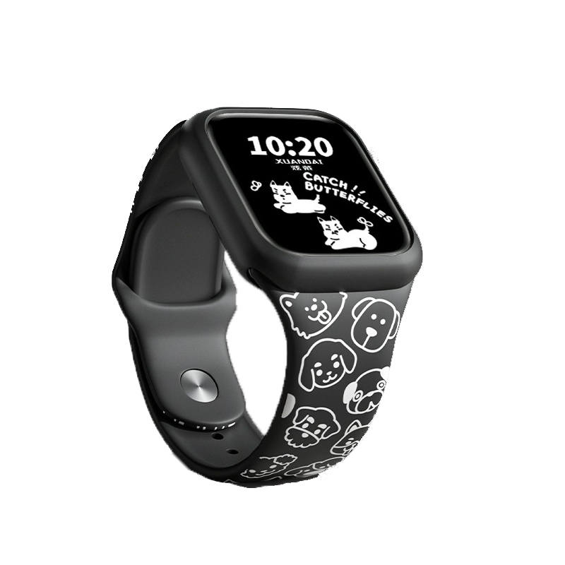 XUANDAI Strap Apple Compatibility Silicone Material 49mm Unisex