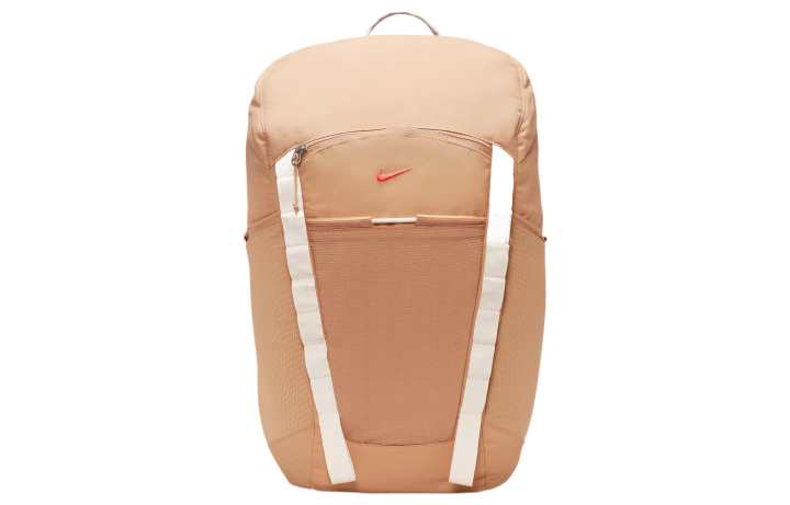 Nike Nike Polyester Backpack Regular Unisex Amber Brown & Night Chestnut & Bright Dark Red