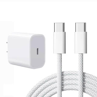 XUANDAI Compatibility With Apple IPhone 15/Pro Max/Plus Dual Type C 30W Chargers