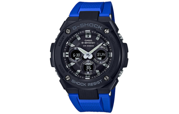 CASIO CASIO Men G-STEEL Series Black Watch GST-S300G-2A1