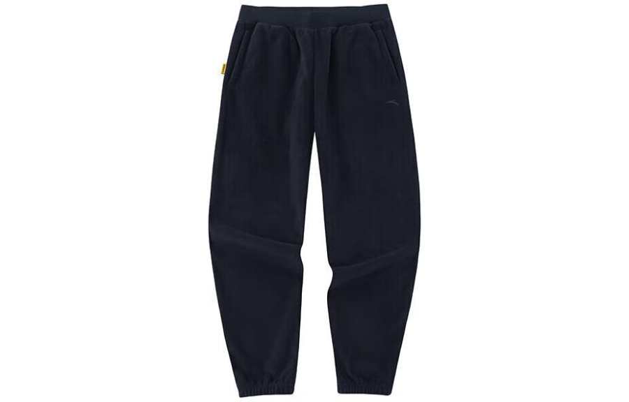 ANTA Anta Basketball Collection Knitted Sweatpants Men's Basic Black
