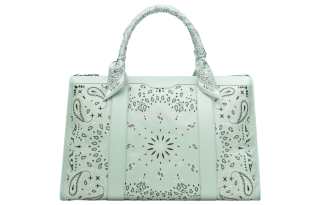 AMIRI Nappa Leather Shoulder Bag, Crossbody Bag, Handbag Regular Unisex Frost Green