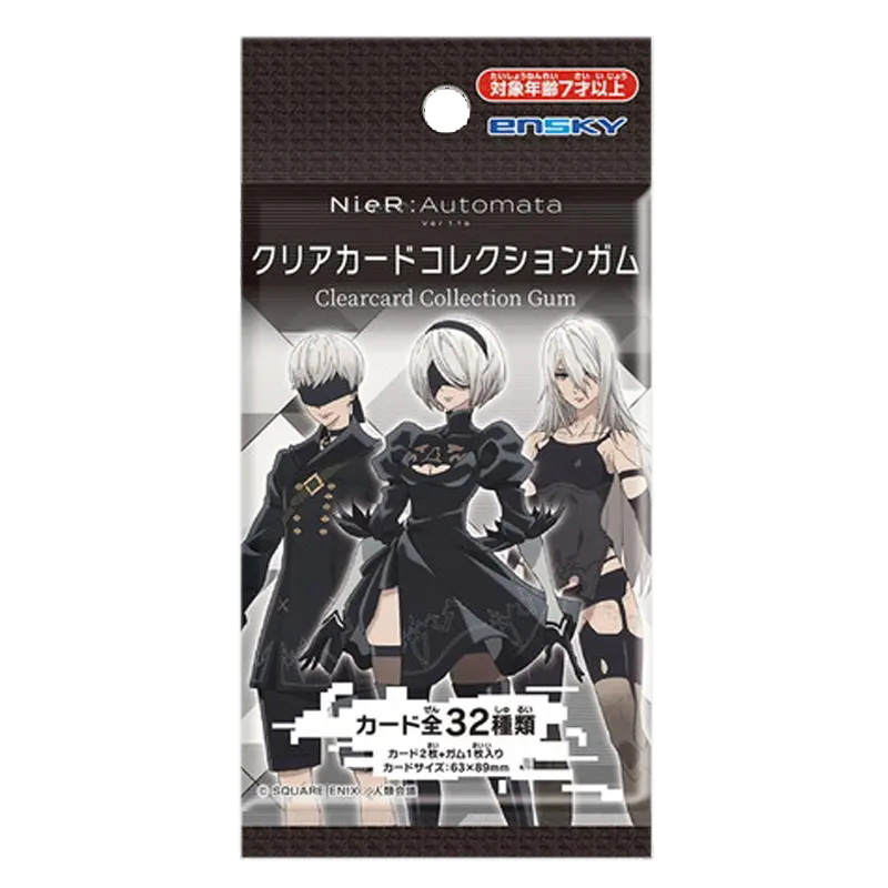 ENSKY NieR Automata Ver1.1a Transparent Card Collection With Bonus Card IP / Anime Cards