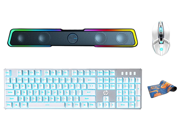 HP HP GK100+M270 Mechanical Mouse+Esports Speaker Keyboards