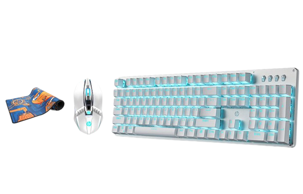 HP HP Metallic Feel, Ultra Powerful Impact Blue Switch, Brown Switch, Black Switch 104 Keys