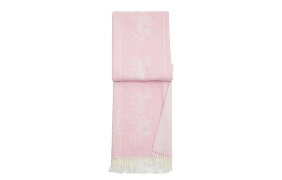 COACH COACH Knit Scarves Women's Pink