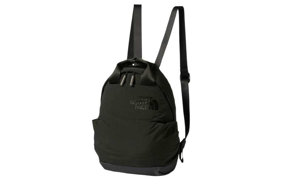 THE NORTH FACE 7L Adjustable Strap Backpack Outdoor Bag Recycled Nylon Black Women's