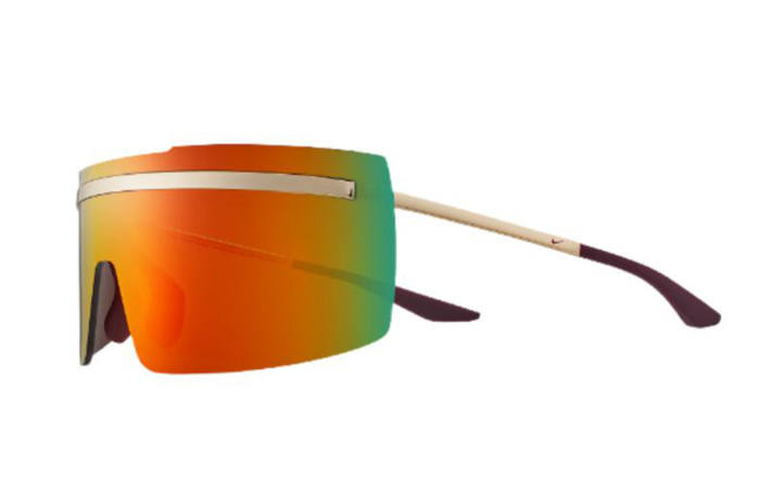 Nike Nike Metal Irregular Shape Sunglasses Unisex Gold