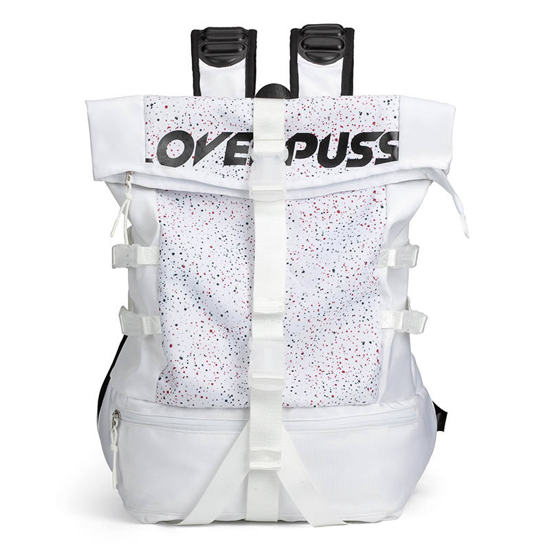 LOVERPUSS Polyester Backpack Regular Unisex Baby's Breath