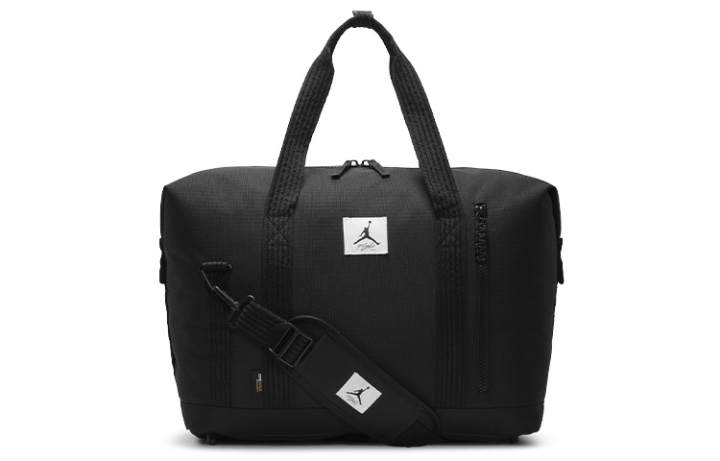 Jordan Jordan Polyester Shoulder Bag, Crossbody Bag, Handbag, Travel Bag Regular Unisex Black