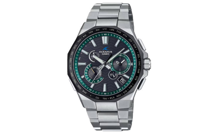 CASIO CASIO Unisex OCEANUS Gray Watch OCW-T6000A-1A