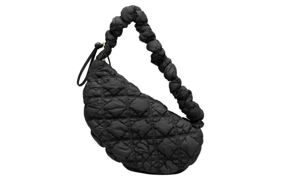 CARLYN Nylon Crossbody Bag, Shoulder Bag Regular Women's Black