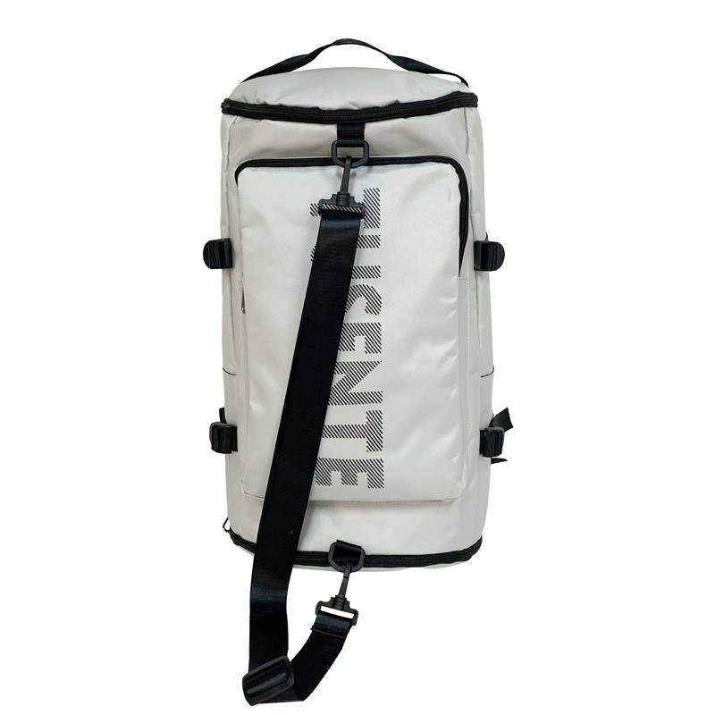DELIXIONG Oxford Backpack Large Unisex Black/Red/Gray