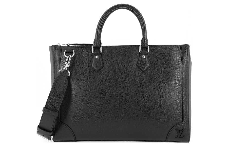 LOUIS VUITTON LOUIS VUITTON Cow Leather Briefcase Men's