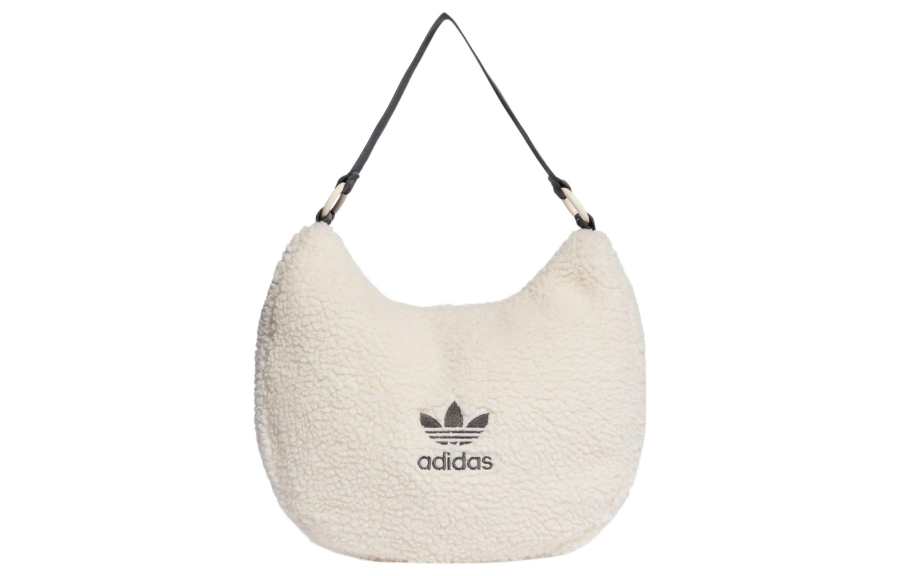 Adidas Originals Trefoil Recycled Polyester Cloud Bag, Handbag Regular Unisex White