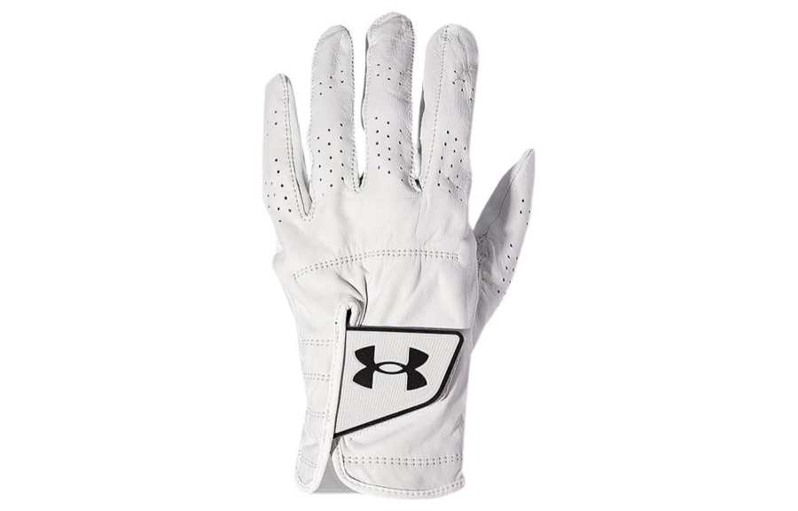 Under Armour Leather Sports Gloves Men's White