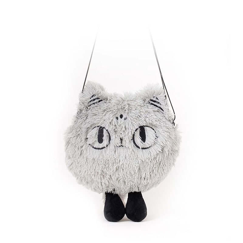 The British Museum Anderson Cat And Her Friends Collection Polyester Shoulder Bag, Crossbody Bag Medium Women's Gray