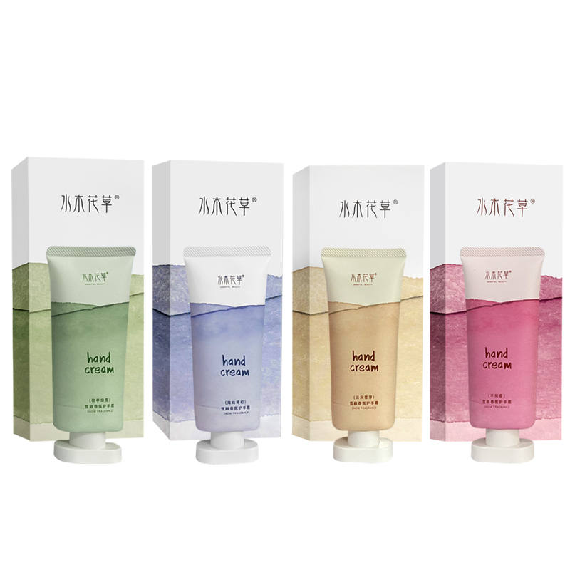 SHUIMUHUACAO Perfume Hand Cream 60g*4