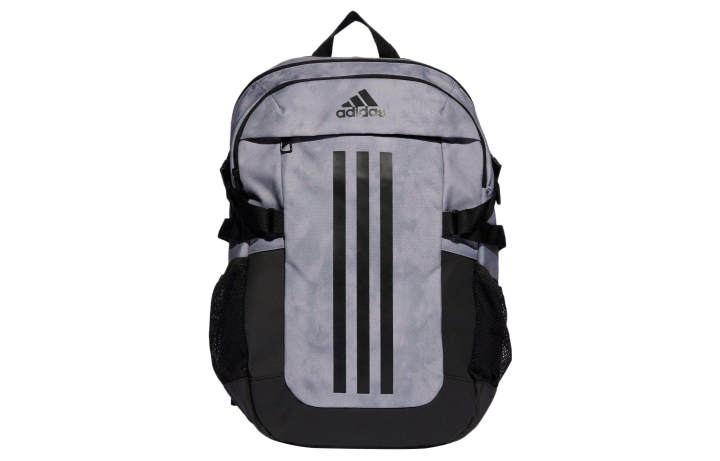 Adidas Adidas Eco friendly Polyester Fiber Flat Woven Fabric Backpack Regular Unisex Gray