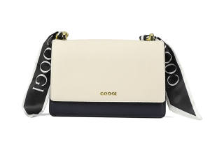 COOGI Cow Leather Handbag Medium Women's Multicolor
