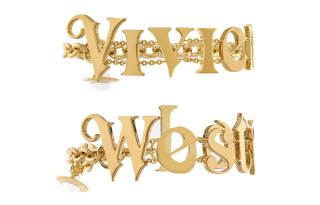 Vivienne Westwood Brass Bracelets Women's Gold