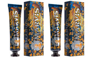Marvis Garden Golden Cinnamon On A Moonlit Night Toothpastes, Cleaning & Freshening Breath Gum Protection Mint