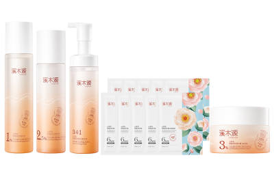 Simpcare Camellia Skincare Set Soothing Hydrating Repairing Hydrating Cleaning
