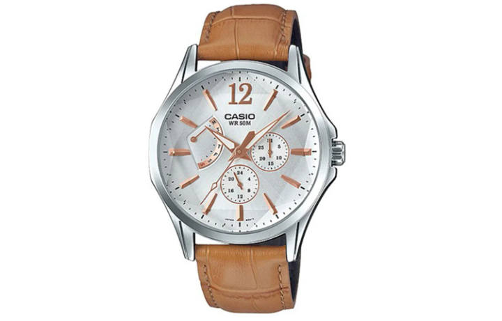 CASIO CASIO Men Standard Series Silver Watch MTP-E320LY.7A
