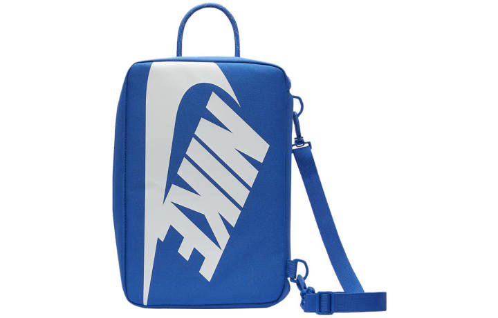 Nike Nike Fabric Handbag, Shoulder Bag, Crossbody Bag, Shoe Box Bag, Storage Bag Unisex Game Royal Blue & Mountain White