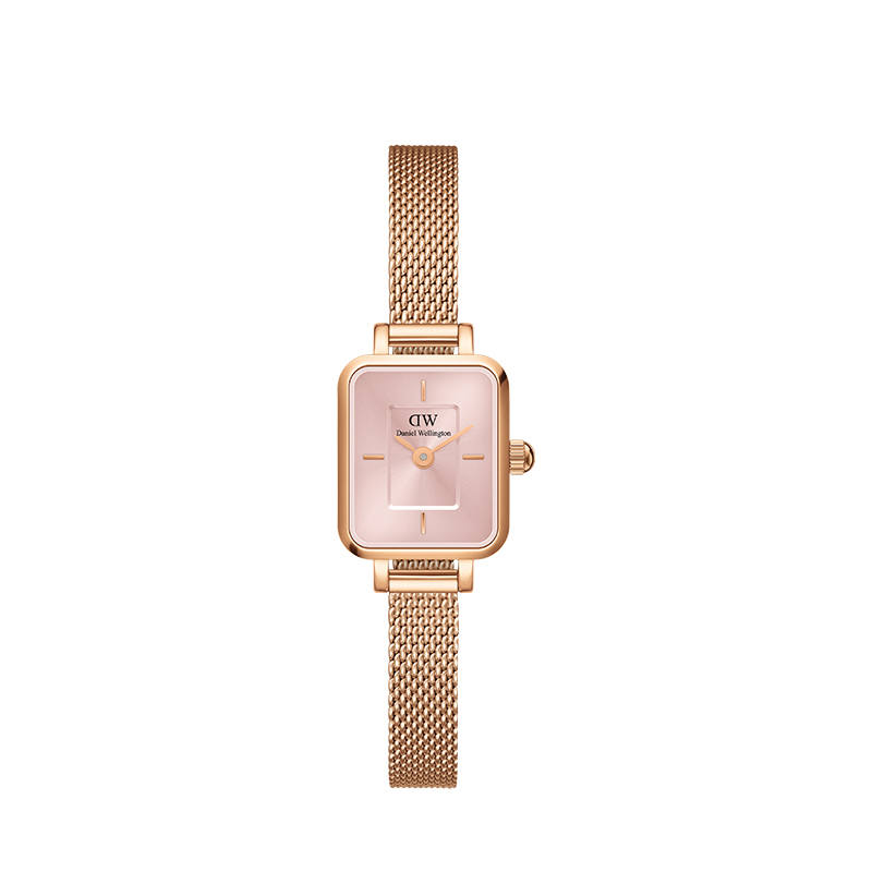 DW/DanielWellington Daniel Wellington DW Women's Watch Quartz Movement Stainless Steel Watchband Pink Watch Dial Women's Watch