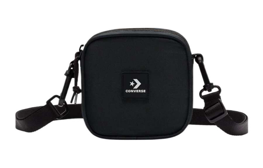 Converse Converse Polyester Shoulder Bag, Crossbody Bag Regular Unisex Black