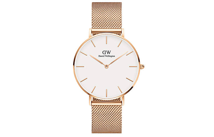DW/DanielWellington Daniel Wellington DW Watch Men's Quartz Movement Stainless Steel Watchband 36mm White Dial Men's Watches