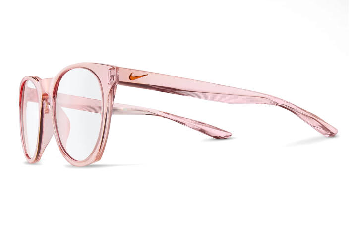 Nike Nike Irregular Shape Eyeglass Frames Women's Pink