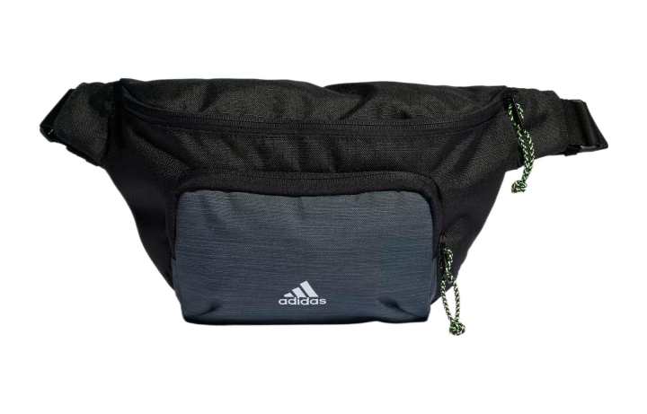 Adidas Adidas Polyester Fanny Pack Regular Unisex Black & White