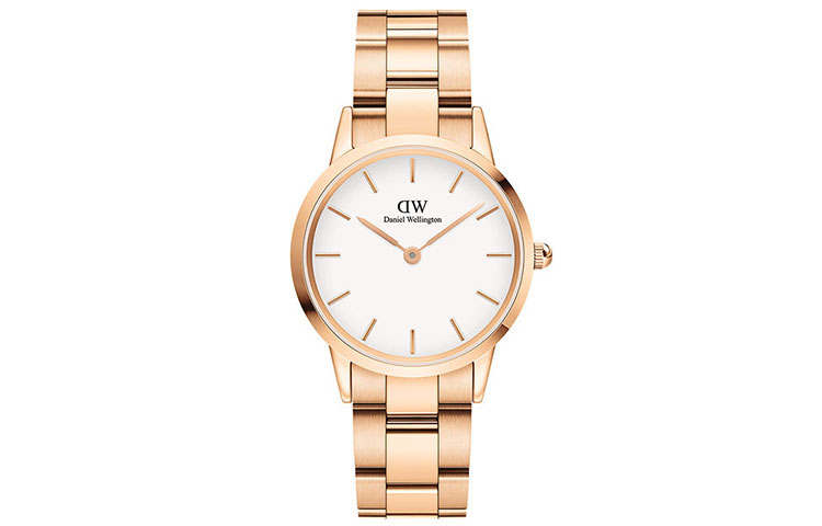DW/DanielWellington Daniel Wellington ICONICDanielWellington Wrist Watches Quartz Movement White Dial Women's Watch 30m Water Resistant