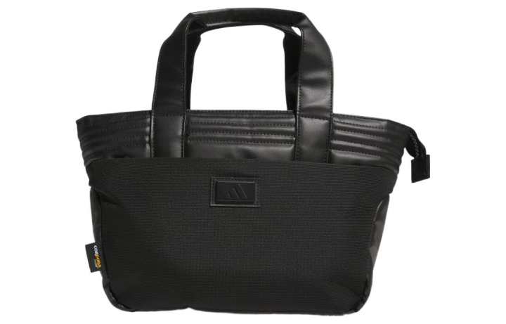 Adidas Adidas Zip Closure Nylon Tote Bag, Shopping Bag, Handbag Regular Men's Black